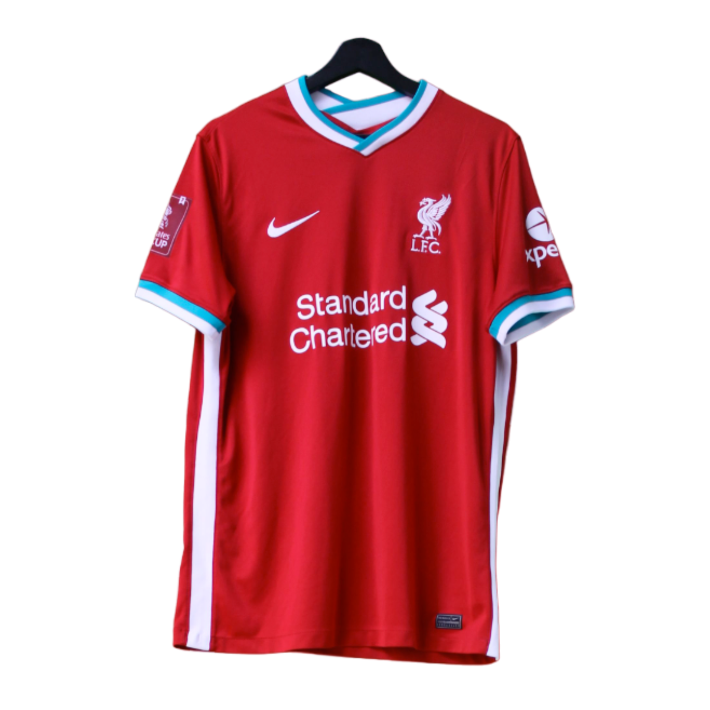 Mohamed Salah 11 - Hjemmebanetrøje 20/21 - Str. L