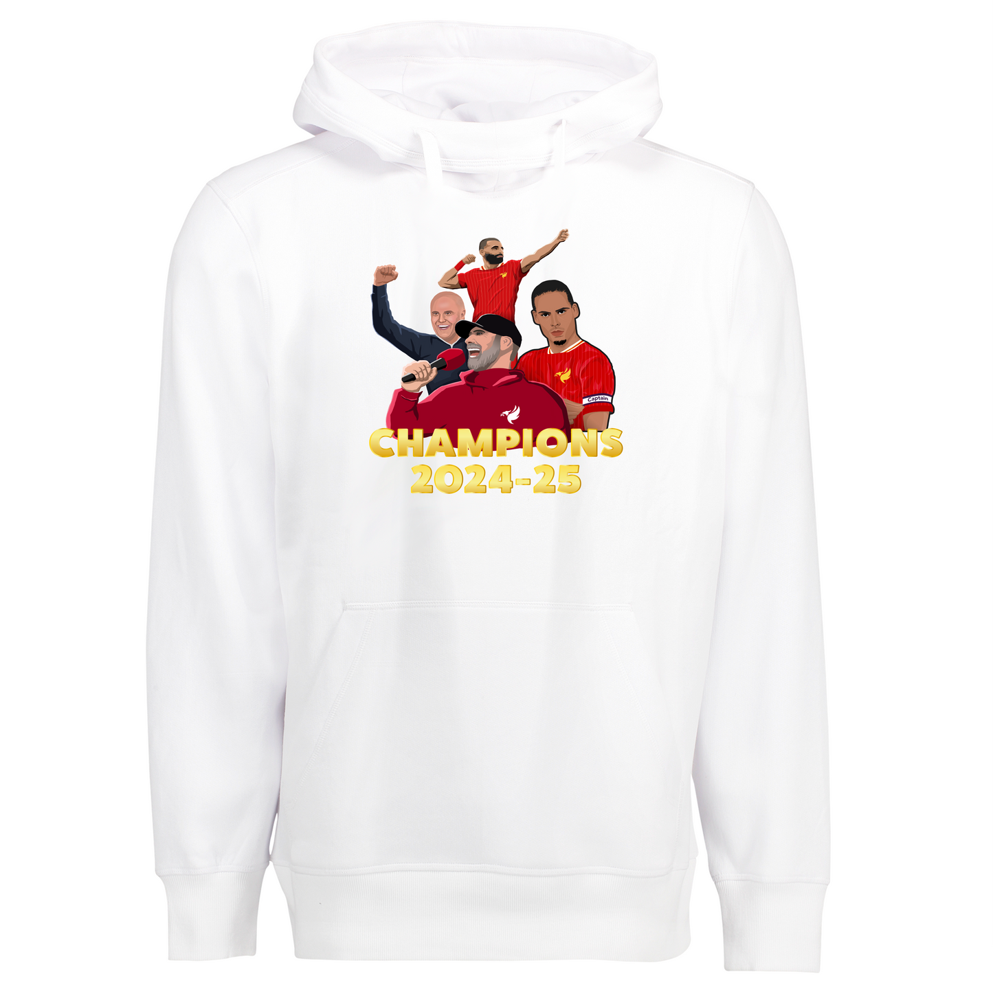 Champions 2024/25 (Klopp, Slot, VVD, Salah) - HOODIE
