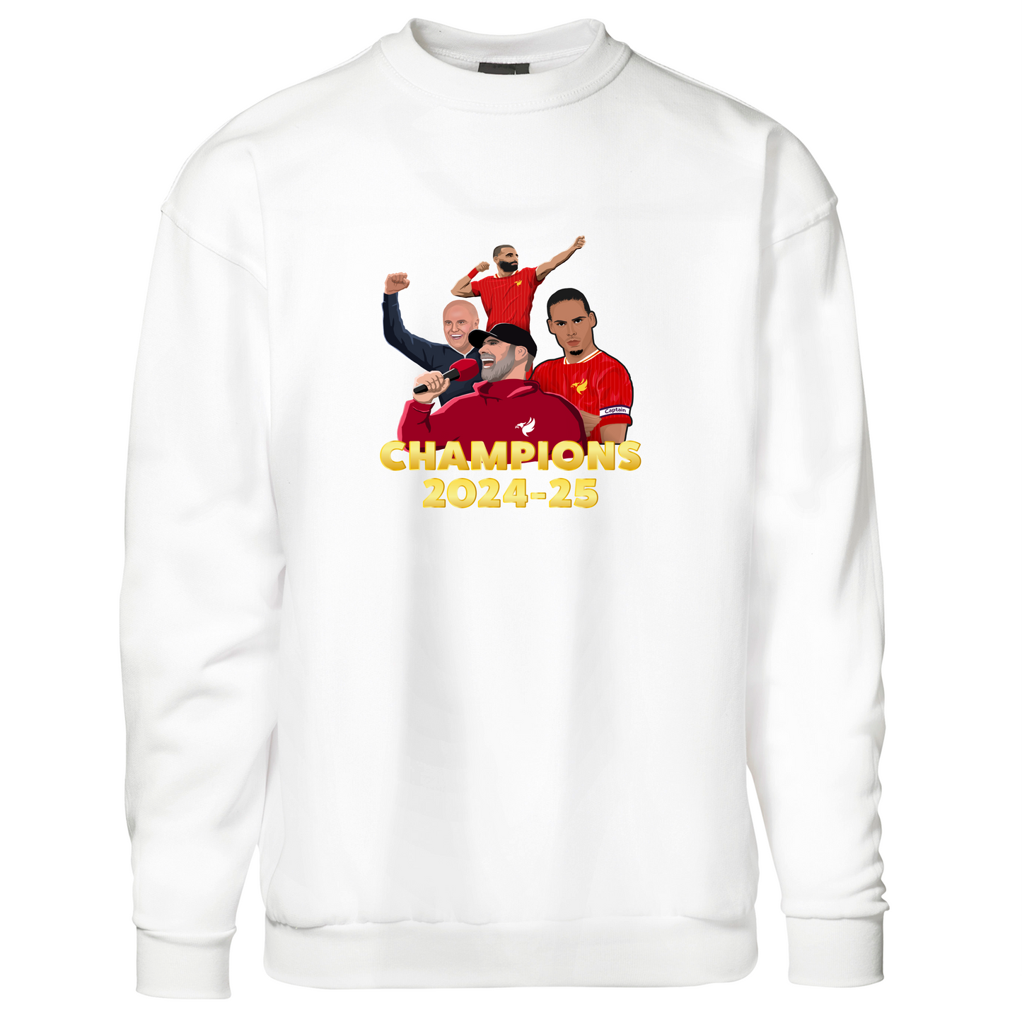 Champions 2024/25 (Klopp, Slot, VVD, Salah) - SWEATSHIRT