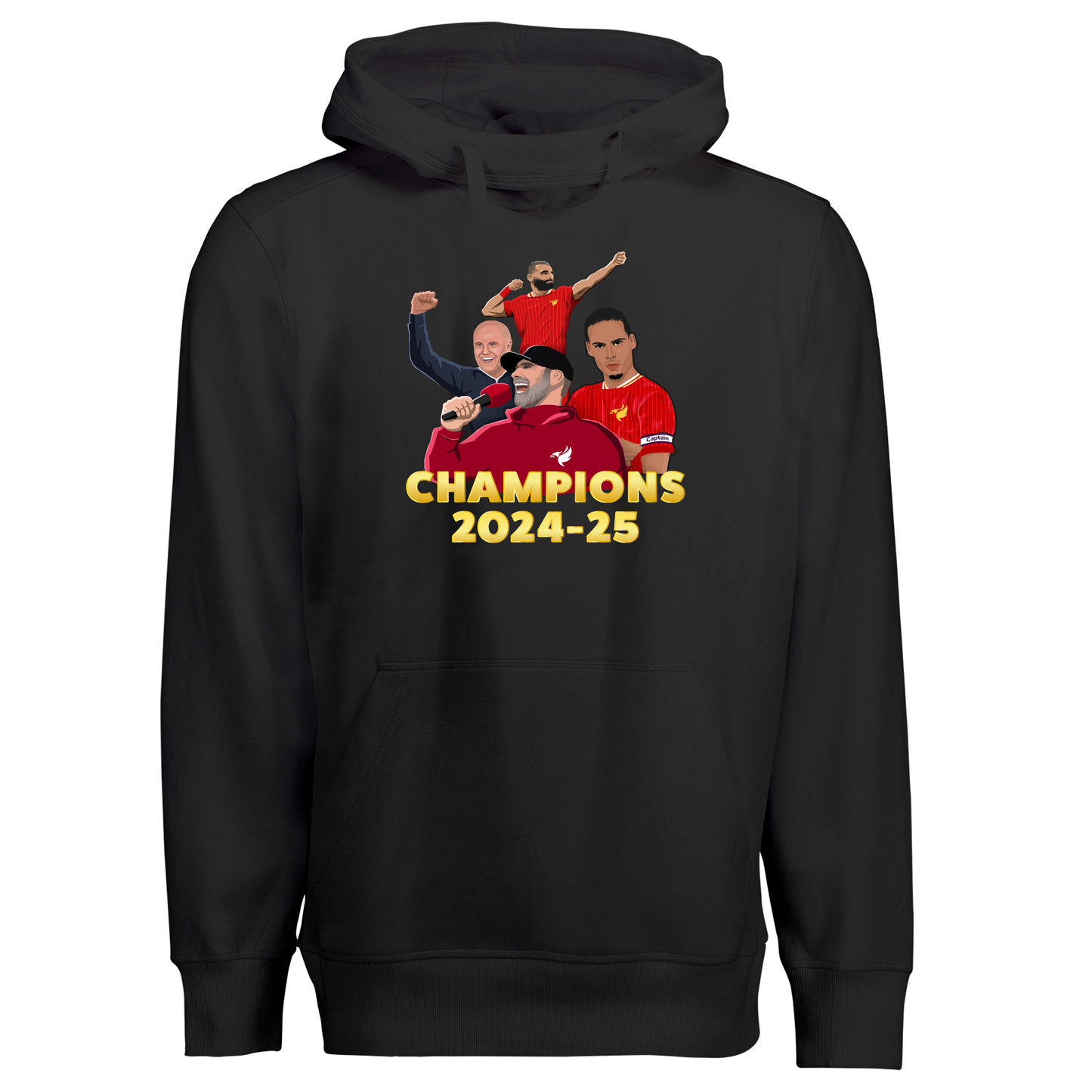 Champions 2024/25 (Klopp, Slot, VVD, Salah) - HOODIE