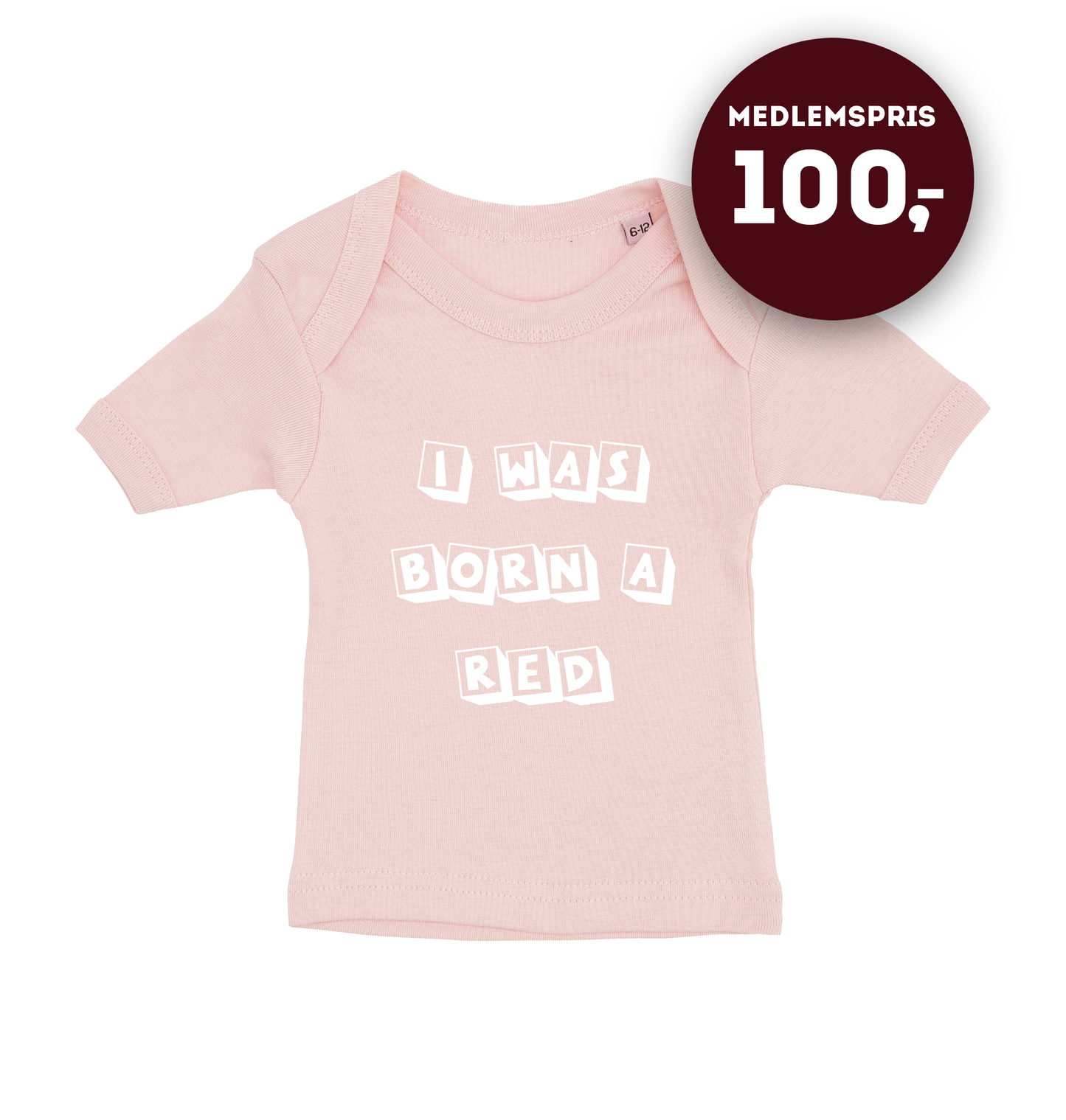 I was born a red - baby t-shirt