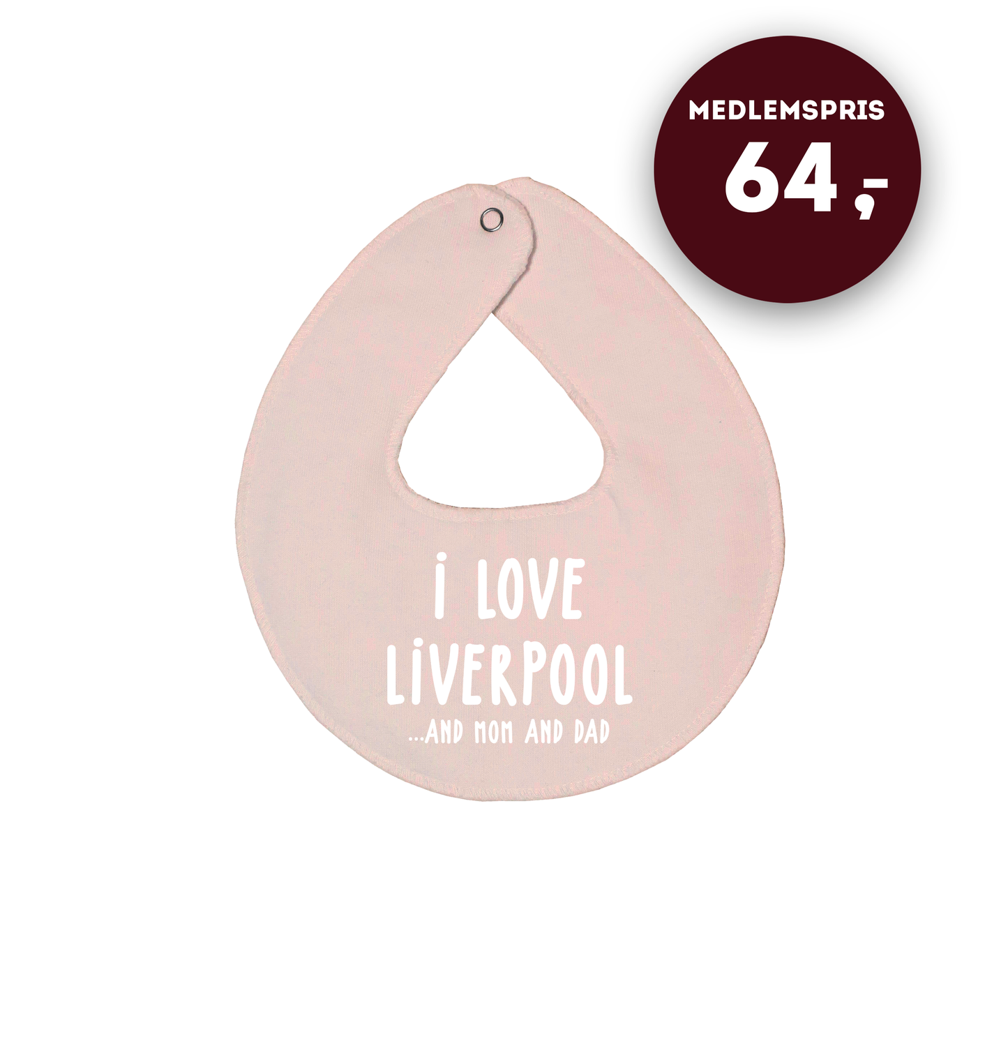 I love liverpool - baby hagesmæk rund