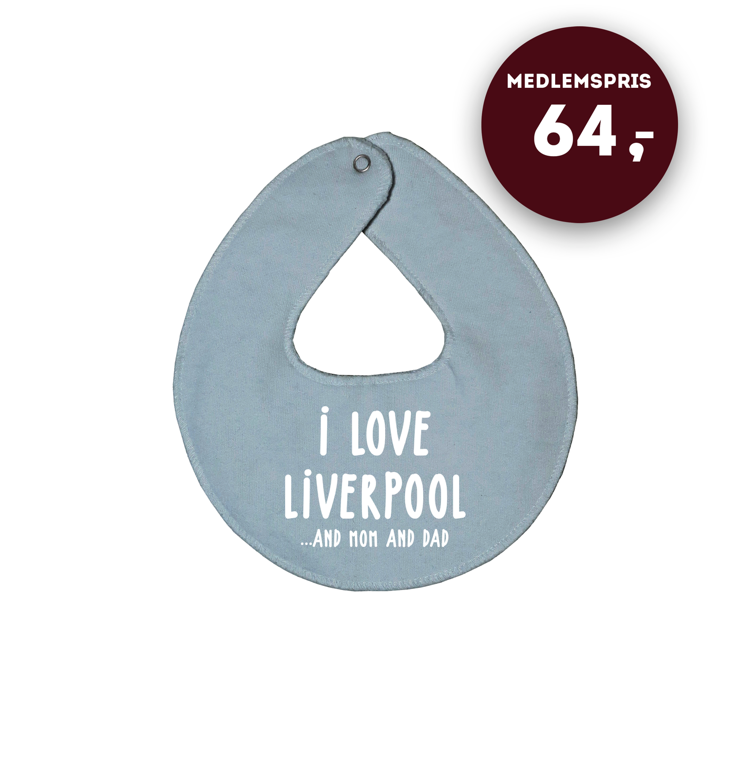 I love liverpool - baby hagesmæk rund