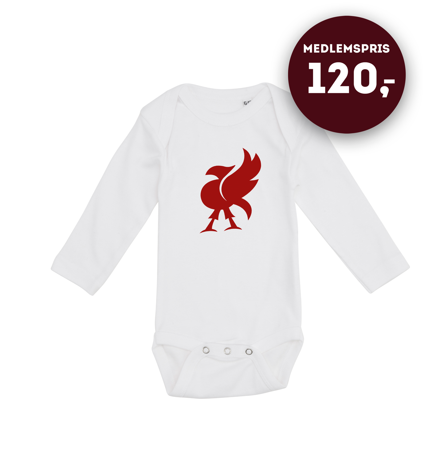 My bird - baby bodystocking langærmet