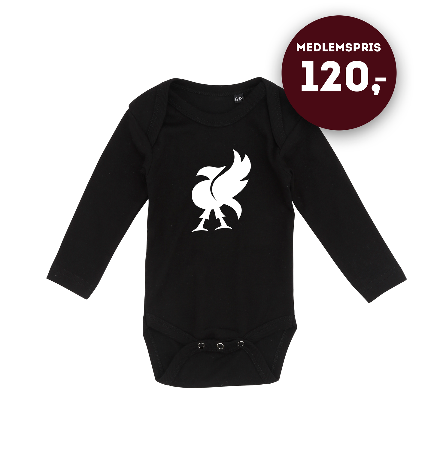 My bird - baby bodystocking langærmet