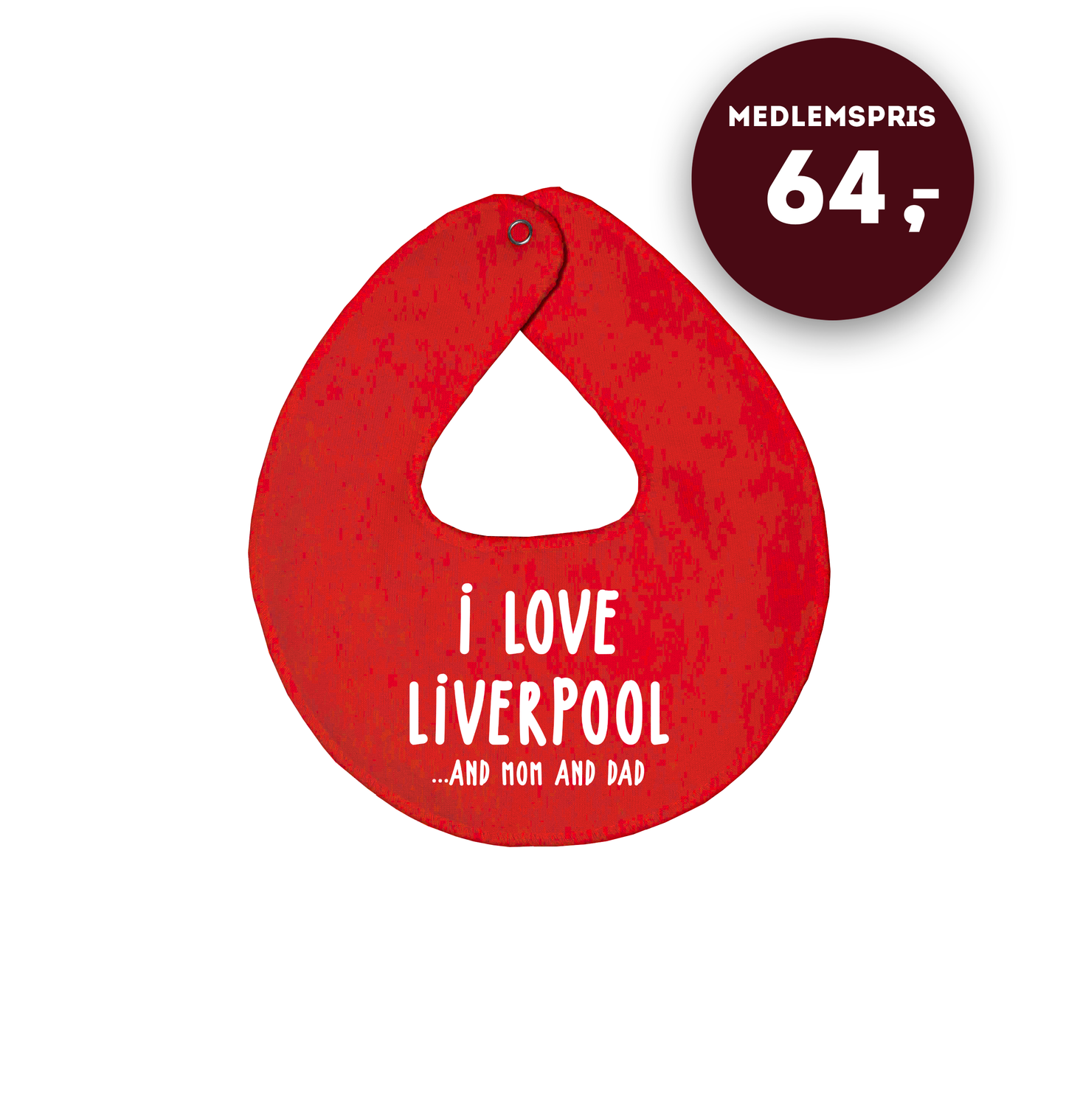 I love liverpool - baby hagesmæk rund