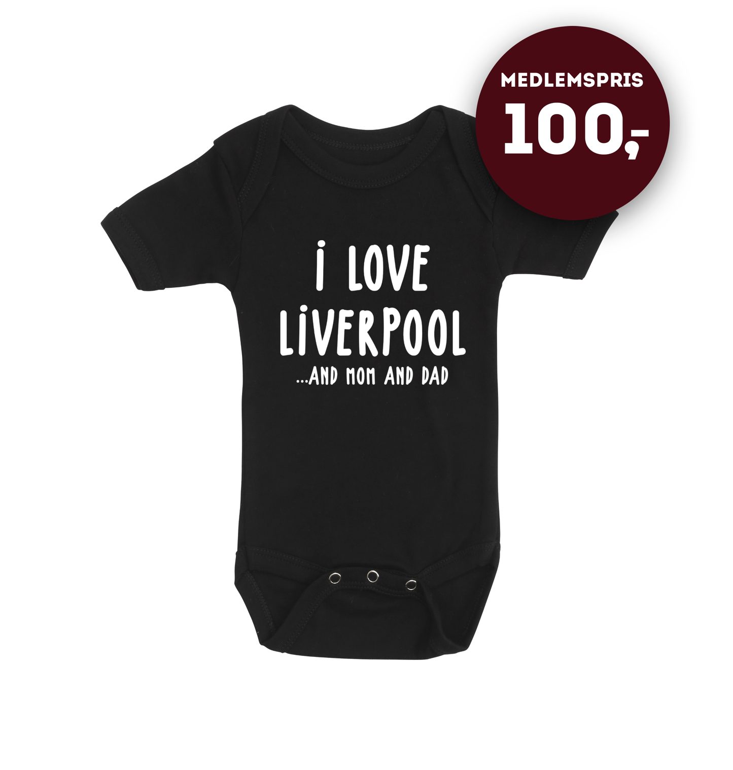 I love liverpool - baby bodystocking