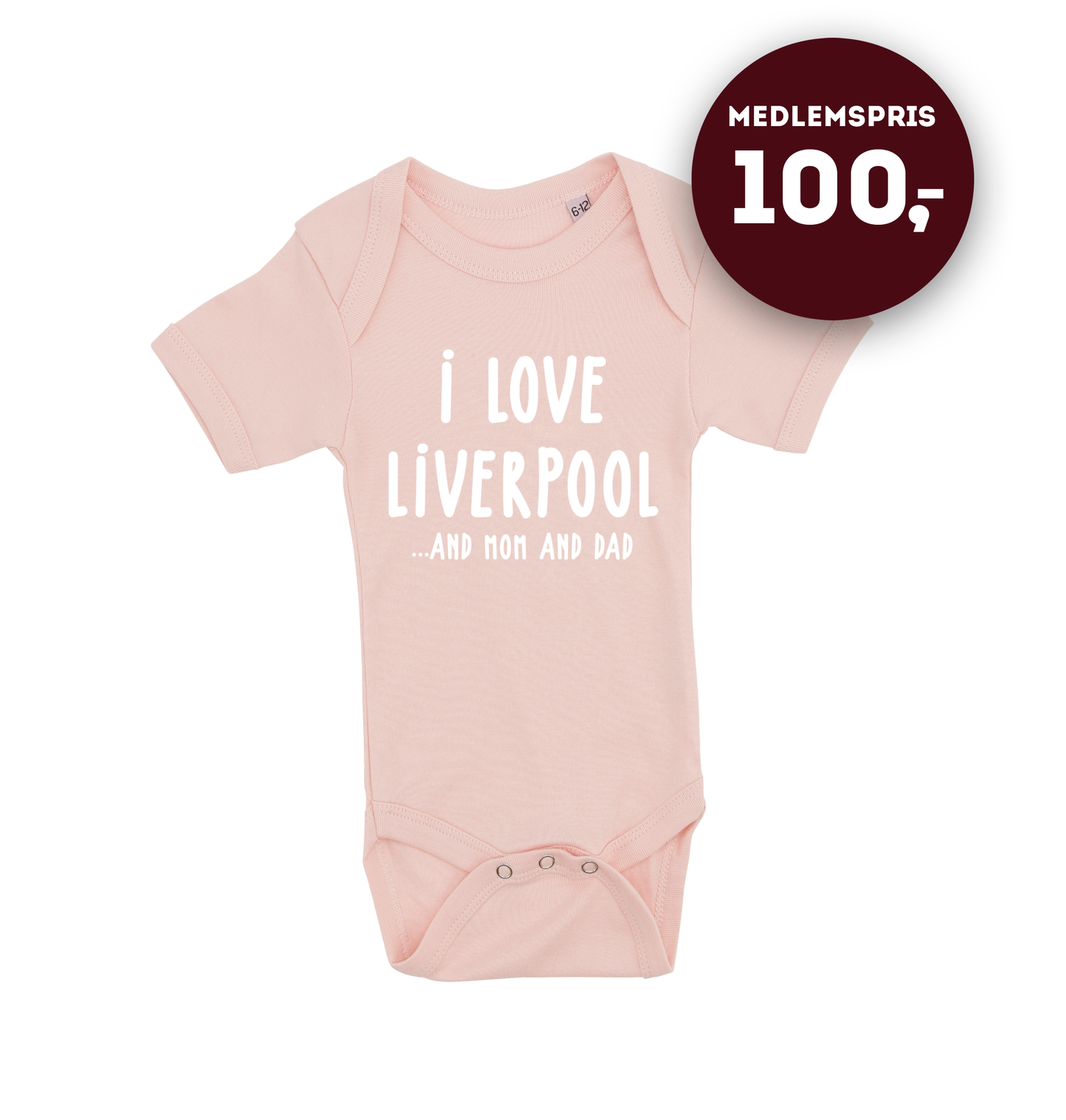 I love liverpool - baby bodystocking