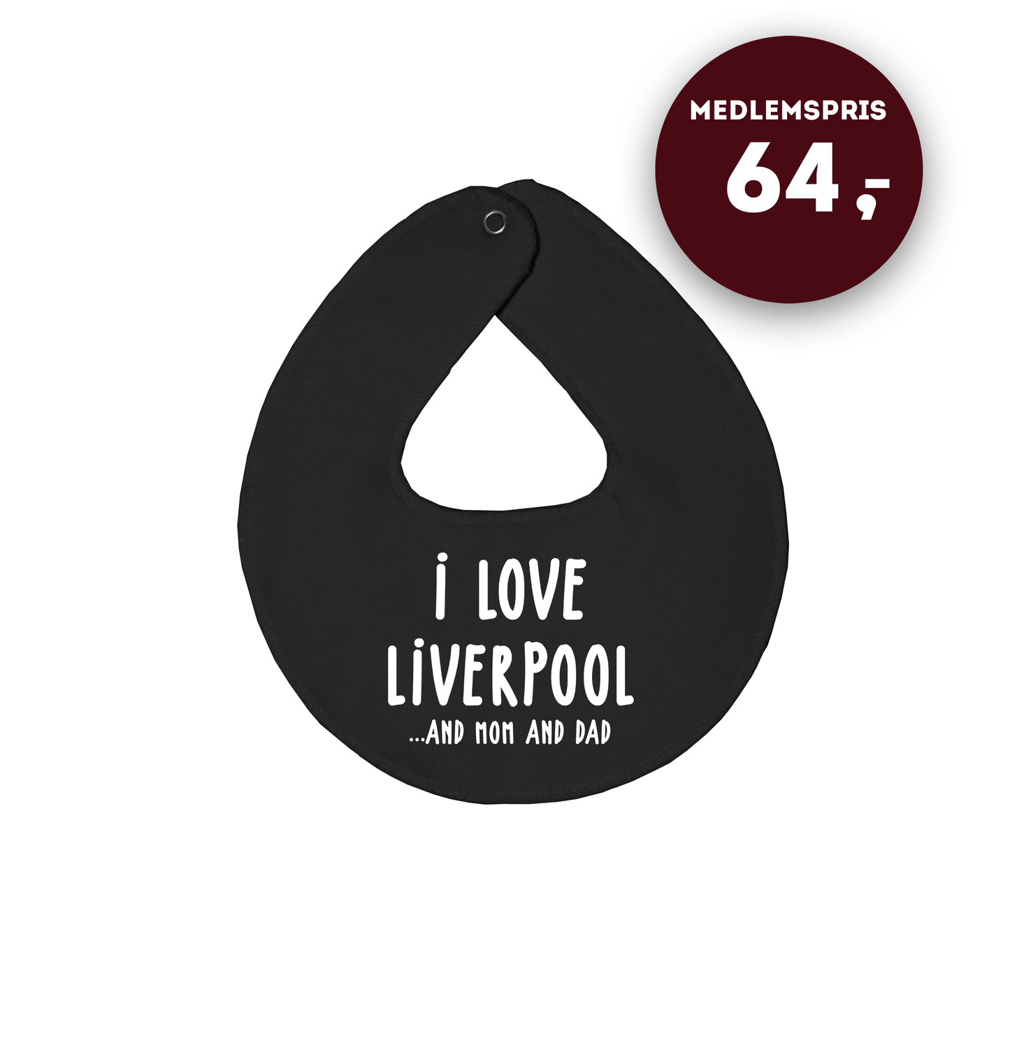 I love liverpool - baby hagesmæk rund