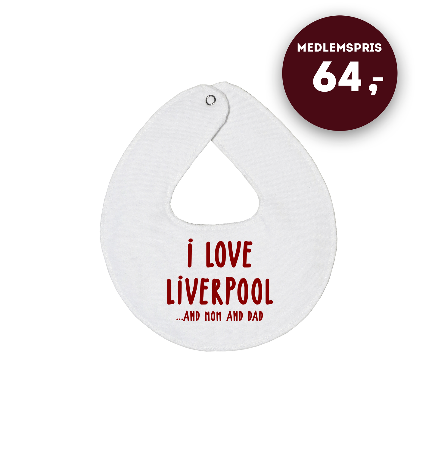 I love liverpool - baby hagesmæk rund