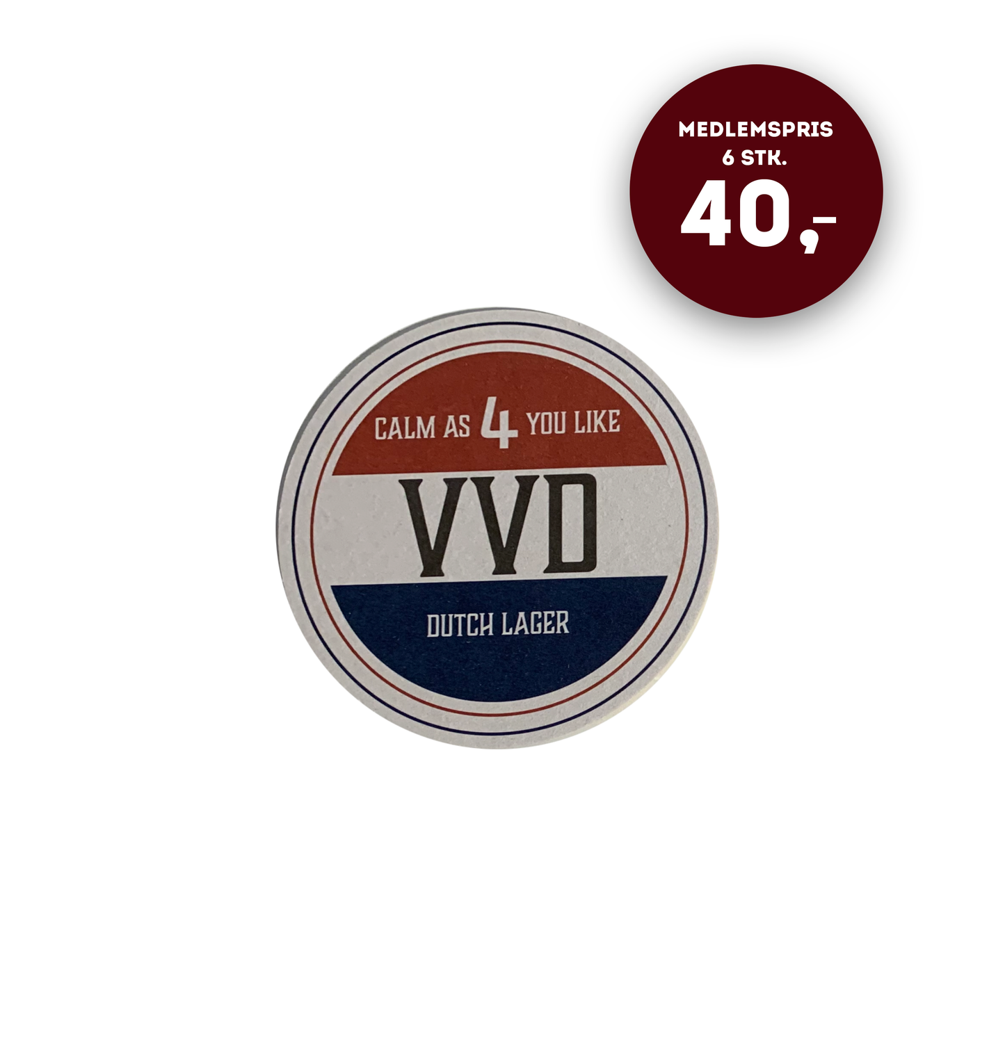 VVD Dutch Lager (6-pak) - Ølbrikker