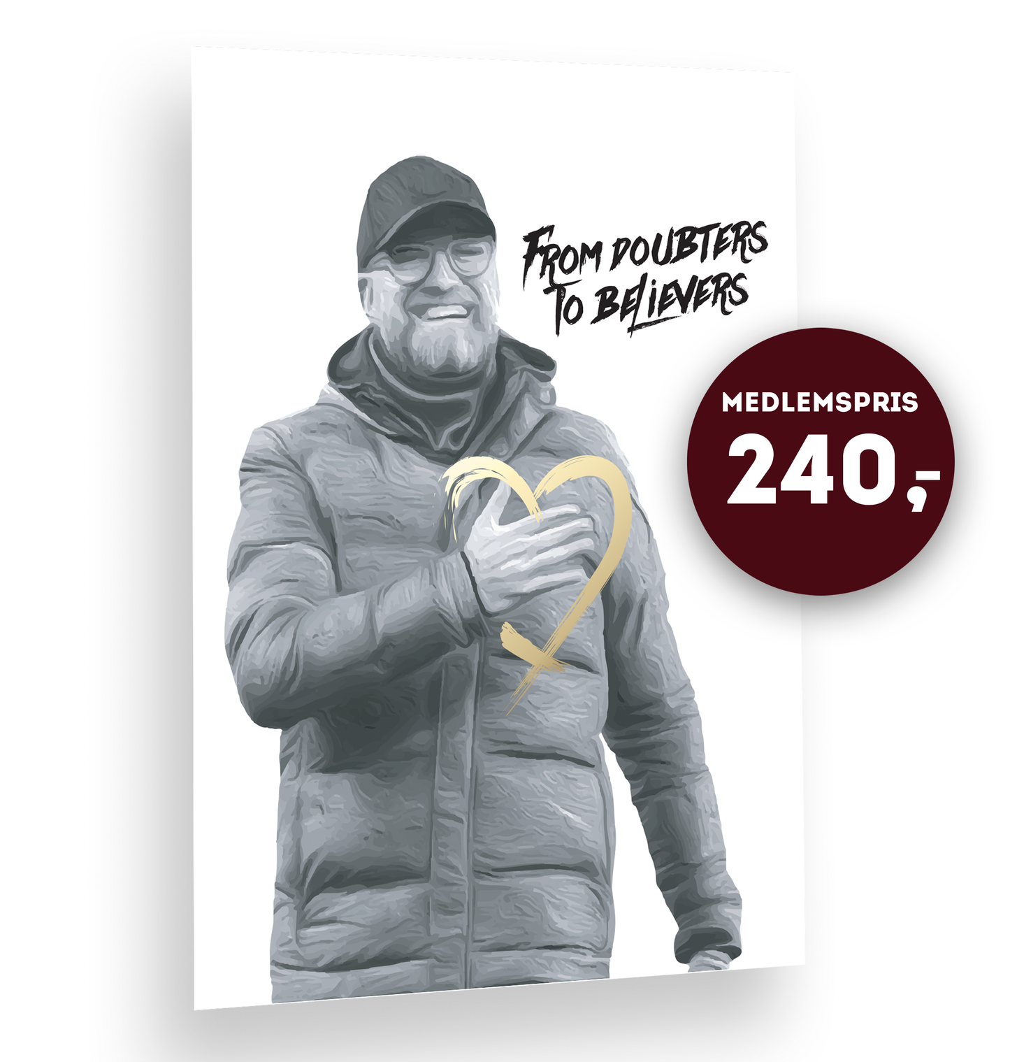 From Doubters to believers - Plakat