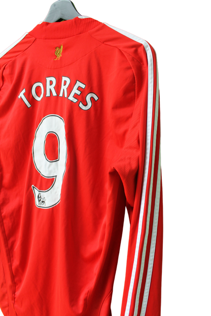 Fernando Torres 9 - Hjemmebanetrøje 08/10 (Langærmet) - Str. M