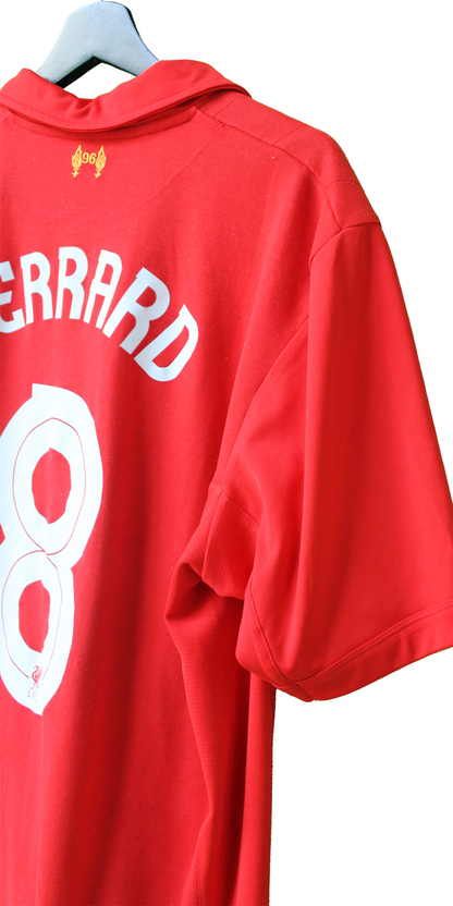 Steven Gerrard 8 - Hjemmebanetrøje 2012/13 - L