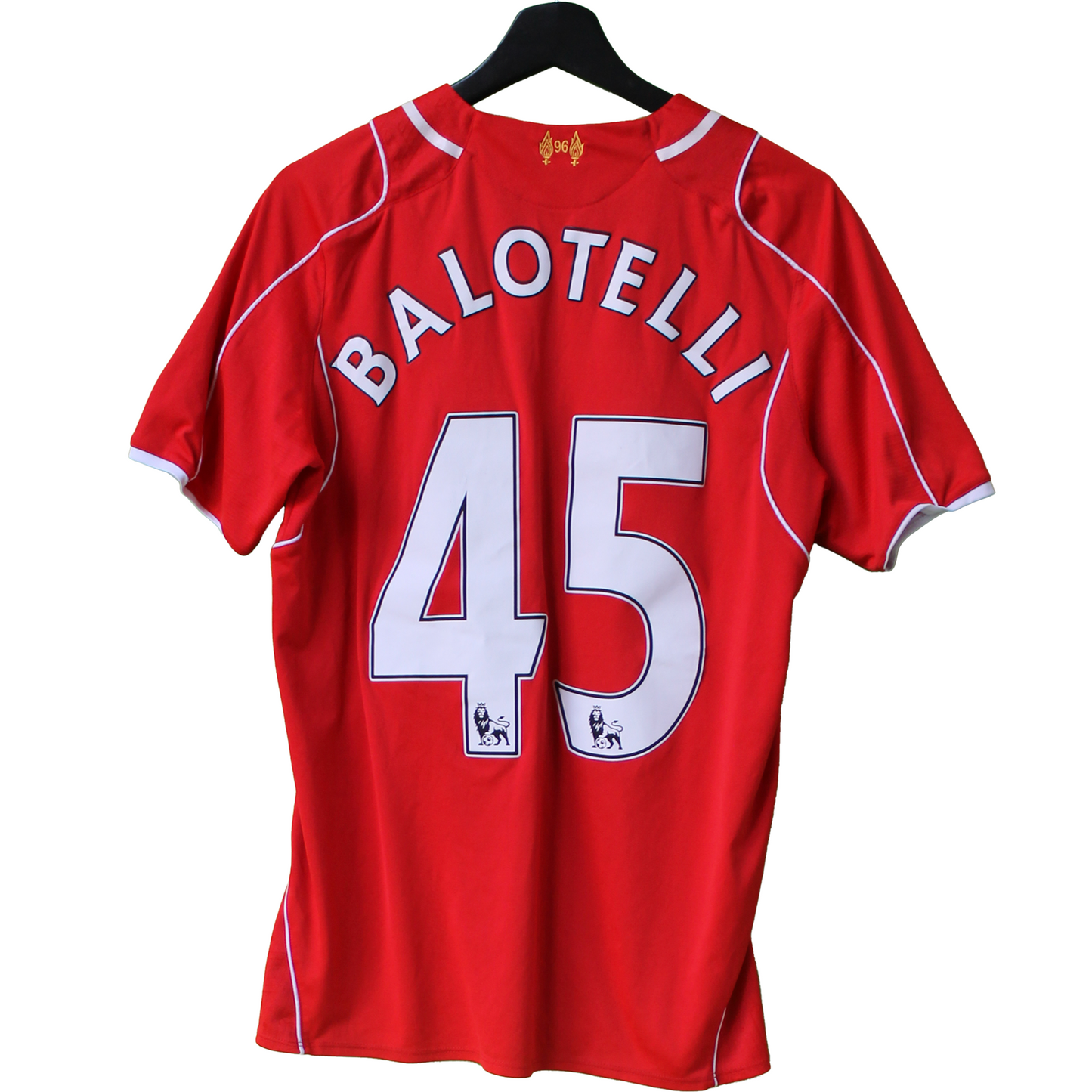 Mario Balotelli 45 - Hjemmebanetrøje 2014/15 - M