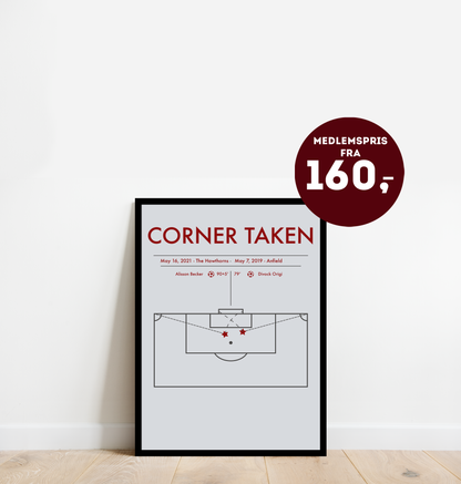 "Corner taken" - Plakat