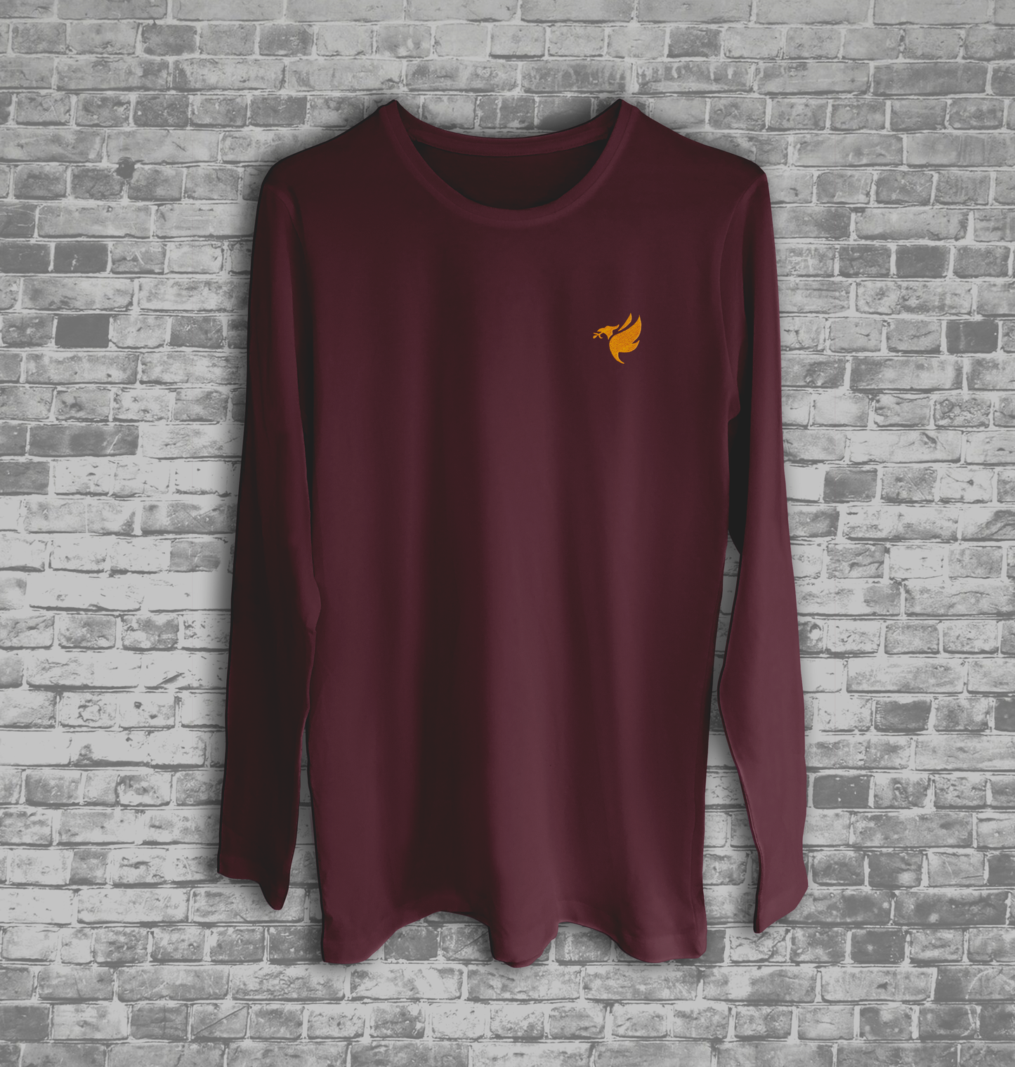 Redmen - Langærmet T-shirt - (Rød II)